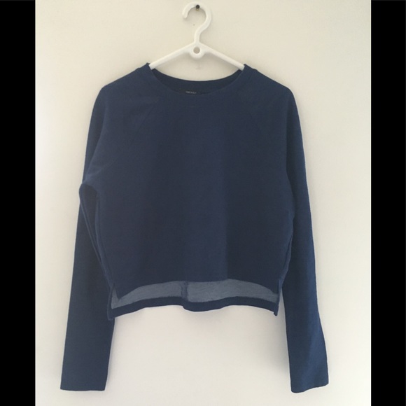 Forever 21 Tops - 💙 Cropped cotton denim colour top 💙